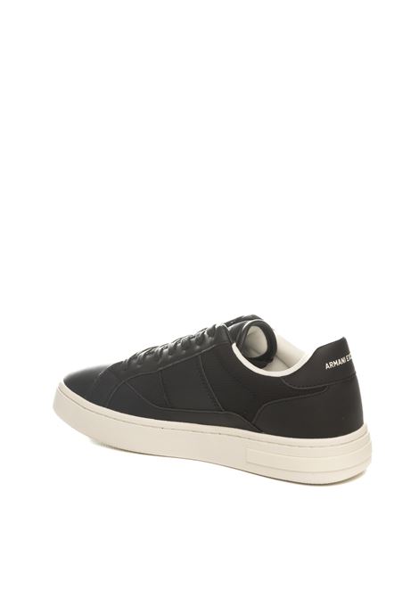 Black leather sneaker ARMANI EXCHANGE | XUX241XV911-K001